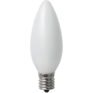 朝日電器 ELPA LED装飾電球 シャンデリア球形 E17 電球色 LDC1L-G-E17-G322