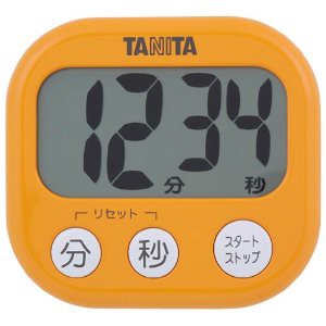 TANITA タニタ タニタ TD-384 デカミエタイマー   アプリコットOR