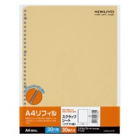 コクヨ リフィルスクラップシート A4(ラ-A30)「単位:サツ」