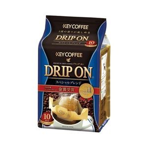 KEYCOFFEE キーコーヒー ドリップオン スペシャルブレンド10袋 (306143)【単品】