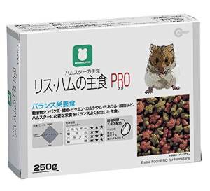 マルカン ハムスターの主食 リス・ハムの主食PRO MRP-705 250g   2342268