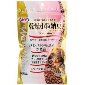 ナチュラルペットフーズ WauWau 乾燥小粒納豆 80g