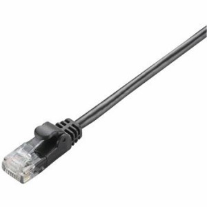 ELECOM エレコム CAT6準拠 GigabitやわらかLANケーブル 5m(ブラック)(LD-GPY/BK5)