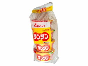 マルちゃん ワンタン しょうゆ味 4食入(298900)【単品】