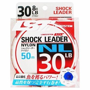 LINE SYSTEM(ラインシステム) 【LINE SYSTEM】SHOCK LEADER NL 30LB(L4030C)ナイロン