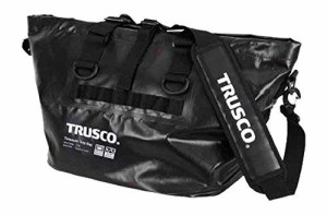 TRUSCO トラスコ中山 TRUSCO 防水ターポリントートバッグ Lサイズ ブラック TTBLBK