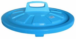 RISU リス リス『丈夫な丸型ゴミ容器』 GK容器丸60型 60L用 フタ ブルー