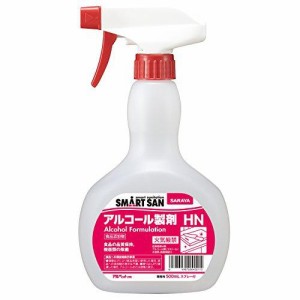 サラヤ 商品コード:XSY17001   消毒液 アルペットHN 500ml   スプレー付