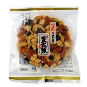 日進堂製菓 豆太鼓黒豆 1枚 15入り【入数:15】