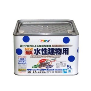 アサヒペン AP 水性建物用 5L 白