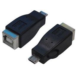 変換名人 変換プラグ USB B(メス)→microUSB(オス) USBBB-MCA