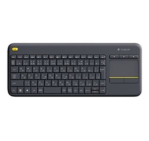 LOGICOOL ロジクール ロジクール ワイヤレス タッチキーボード ブラック K400pBK(K400PBK)