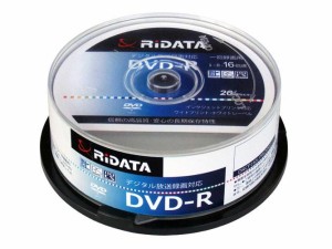 アールアイジャパン RiDATA DRCP16XPW20RDD 一回録画用DVD-R ワイドプリントレーベルディスク 1〜16倍速 4.7GB 20枚スピンドルケース(DRC