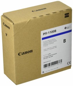 CANON キャノン canon キヤノン 大判プリンタ インクタンク PFI-1100 B ブルー 160ml