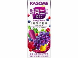 カゴメ 野菜生活エナジールーツ 紙200ml【入数:12】