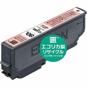 エコリカ リサイクルインクカートリッジ EPSON ICLM80L ライトマゼンタ(染料) ECI-E80L-LM