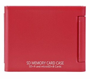 Kenko Tokina メモリーカードケースAS SD8 レッド 8枚収納 ASSD8RE(ASSD8RE)