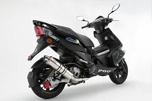 BEAMS(ビームス) R-EVOステンレスサイレンサー RACING PGO G-MAX 125  B508-53-008 ※メーカー在庫わずか