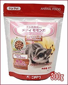 ニチドウ フクロモモンガ専用フード善玉乳酸菌入り メディモモンガ 300g N04145