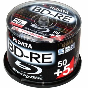 リコー BDRE130PW2X50+5SPC 録画用BDR(BD-RE130PW 2X.50+5SP)