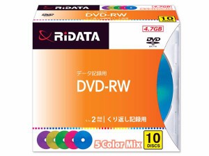 ライテック チーフテック DVDRW4.7GMIX10PA データ用DVD-RW10