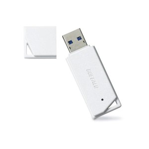 BUFFALO バッファロー USB3.1(Gen1)対応 USBメモリー バリューモデル 64GB ホワイト(RUF3-K64GB-WH)