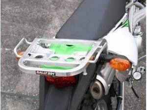 ラリー(RALLY) ラリー591アルミキャリア KLX125/Dトラ125 RY59128 フェンダーバッグ不可