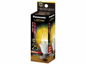 PANASONIC パナソニック パナソニック LED電球 E17口金 電球25W形相当 電球色相当(5.0W) 小形電球・シャンデリアタイプ 調光器対応 LDC5L