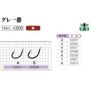 カツイチ グレ一番 茶 4 4