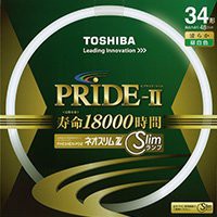 TOSHIBA 東芝 東芝 FHC34EN-PDZ 丸形スリム蛍光ランプ 「ネオスリムZ PRIDE-II」(34形/昼白色)