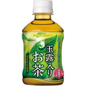 ポッカサッポロ フード＆ビバレッジ 玉露入りお茶275ml×24本