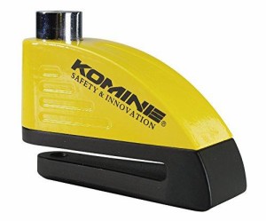 KOMINE(コミネ) リマインダーアラームディスクロック Reminder Alarm Disk Lock 09-122 Black/Yellow Free LK-122