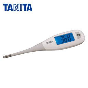 TANITA タニタ 電子体温計 BT-471-WH ホワイト 大画面で見やすく、先端が柔らかくてはかりやすい体温計
