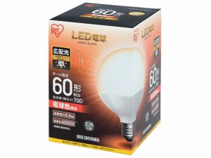 IRISOHYAMA アイリスオーヤマ LED電球60W E26 ボール球 電球 LDG7L-G-6V4