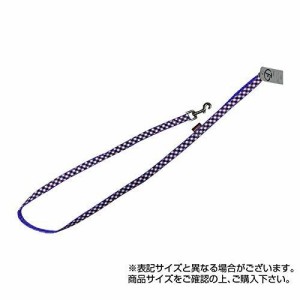 リードッグ ギンガムチェックリードSS‐パープルGCTL‐SS‐PU