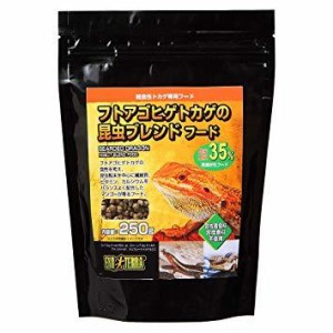 ジェックス フトアゴヒゲトカゲの昆虫ブレンドフード250g