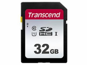 トランセンドジャパン 32GB SDHCカード UHS-I U1準拠  TS32GSDC300S 1個