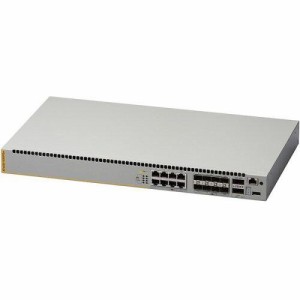 アライドテレシス AT-x550-18XSPQm-Z7 [1G/2.5G/5G/10GBASE-Tx8(PoE-OUT)、SFP+スロットx8、QSFP+スロットx2(デリバリースタンダード保守