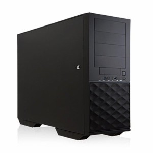 ユーエーシー IN WIN E-ATX ATX MicroATX ミドルタワーPCケース 黒 IW-PL052B/WOPS