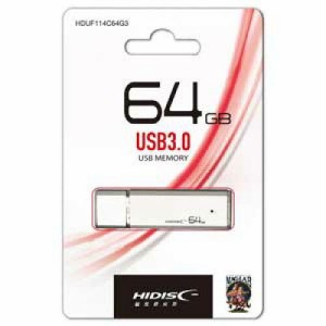 磁気研究所 HIDISC USB3.0対応 フラッシュメモリ 64GB HDUF114C64G3