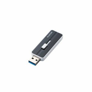 ELECOM エレコム MFKNU332GBK USBメモリー /USB3.1 (Gen1)対応 /スライド式 /32GB MF-KNU332GBK ブラック