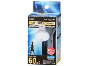 OHM オーム電機 LED電球(60形相当/853lm/昼光色/E26/人感・明暗センサー付)LDR7D-W/S 9