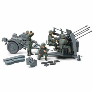 タミヤ 1/48コウシャキカンホウ 1/48 ミリタリーミニチュアシリーズ No.54 ドイツ 20mm4連装高射機関砲38型