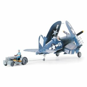 タミヤ 1/48コルセアF4U 1/48 傑作機シリーズ No.85 ヴォート F4U-1D コルセア モトタグ牽引セット