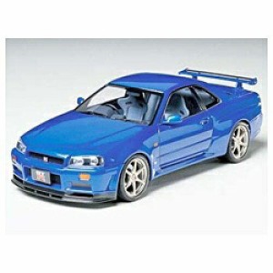 タミヤ スカイラインGTR34 1/24 スポーツカーシリーズ No.210 ニッサン スカイライン GT-R Vスペック(R34)