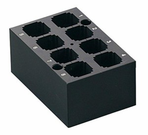 アズワン(As One) ミニブロックバス・ミニクールブロックバス(フロントラボ)専用ブロックバス E-10 Block1-2812-15 ※事業者向け商品です