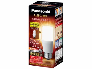 PANASONIC パナソニック パナソニック LDT8LGST6 LED電球 T形タイプ E26 60形相当 1070lm 電球色相当 断熱材施工器具・密閉型器具対応(LD