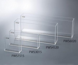 アズワン(As One) アクリル水槽(目盛付き) PWS15153-387-01