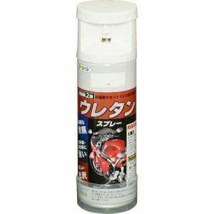 アサヒペン 2液ウレタンスプレー300ML白【入数:6】