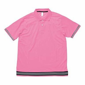 ボンマックス スソラインリブポロシャツ (MS3117) [色 : ピンク] [サイズ : 5L]